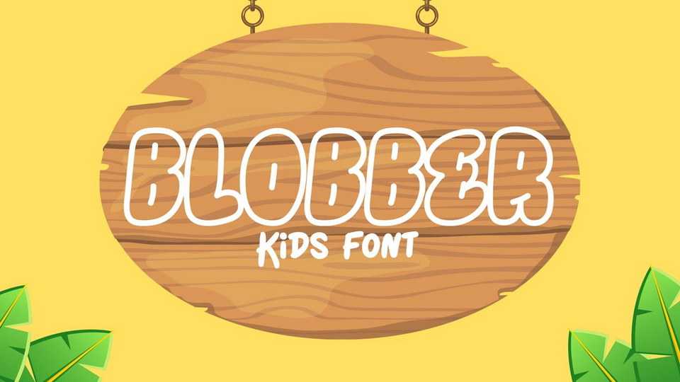 Blobber Font › Fontesk