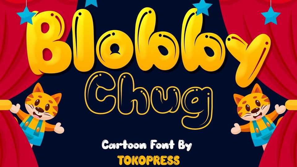 Blobby Chug Font › Fontesk