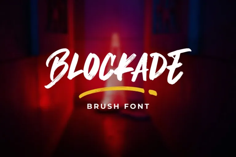Blockade Font