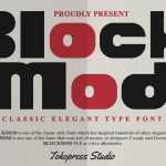 Blockmod Font › Fontesk