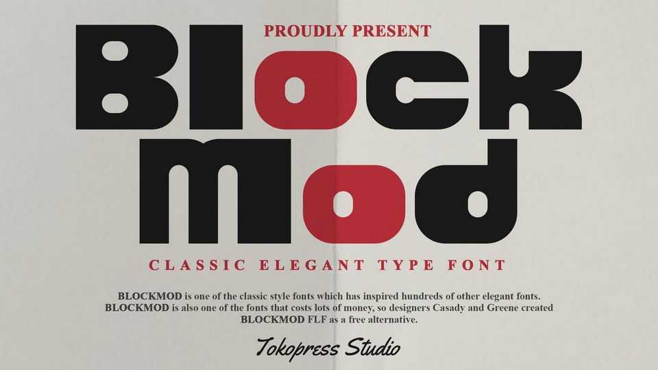 Blockmod Font › Fontesk