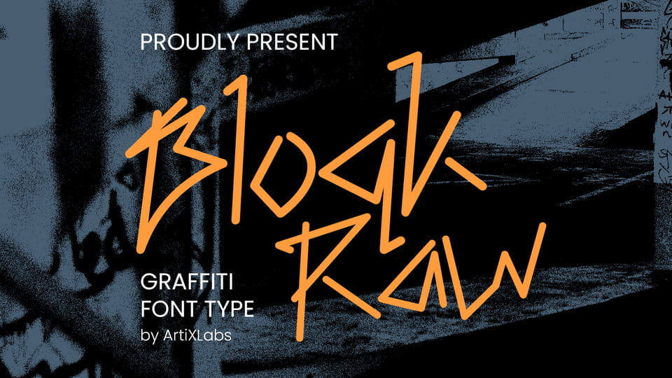 BlockRaw Font › Fontesk