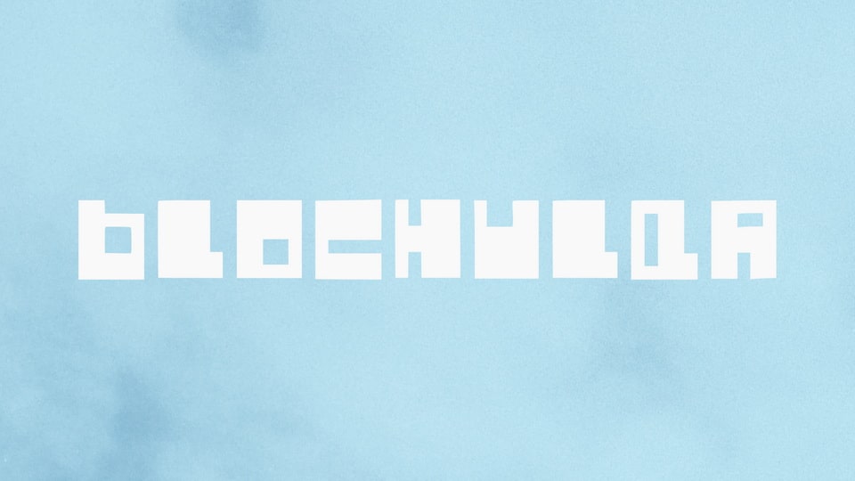 Blockular Font › Fontesk