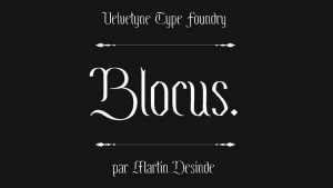 Blocus Font › Fontesk