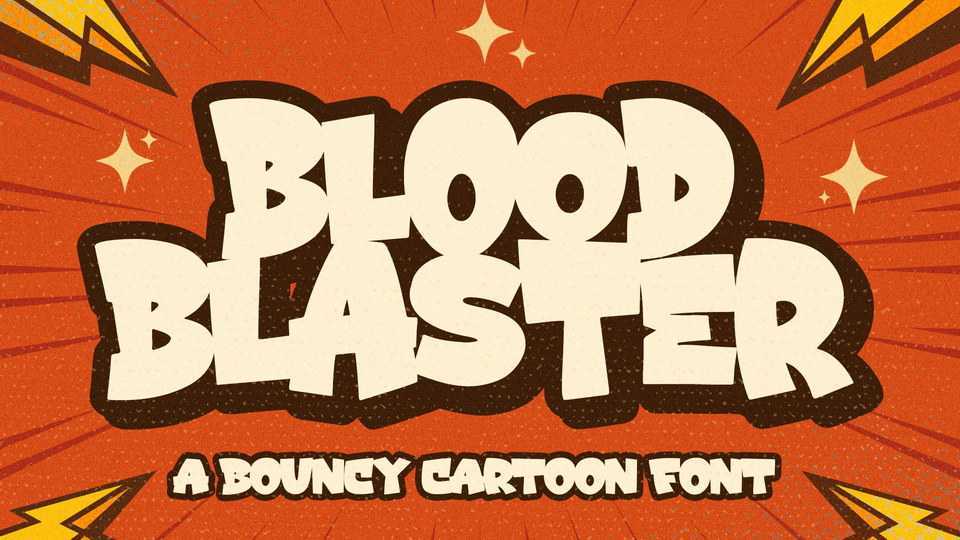 Blood Blaster Font › Fontesk