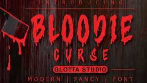 Bloodie Curse Font › Fontesk