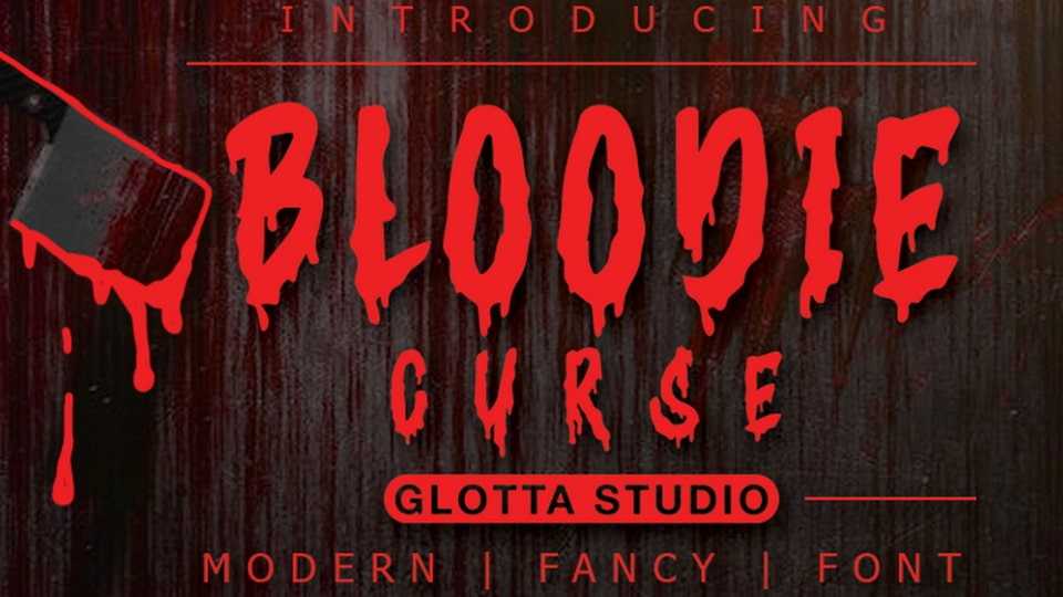 Bloodie Curse Font › Fontesk