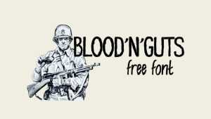 Blood’n’guts Font › Fontesk