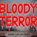 Bloody Terror Font › Fontesk