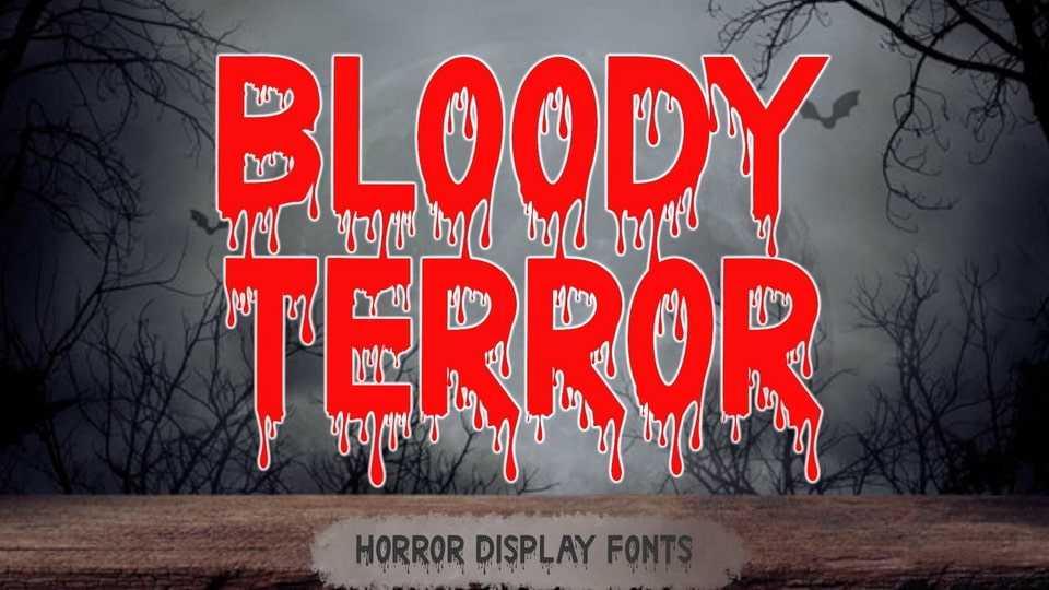 Bloody Terror Font › Fontesk
