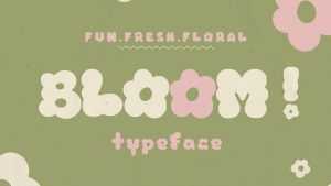 Bloom! Font › Fontesk