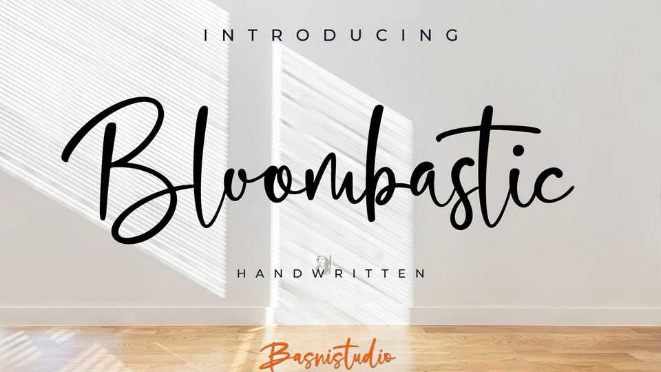 Bloombastic Font › Fontesk