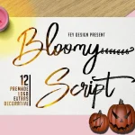 Bloomy Script Font