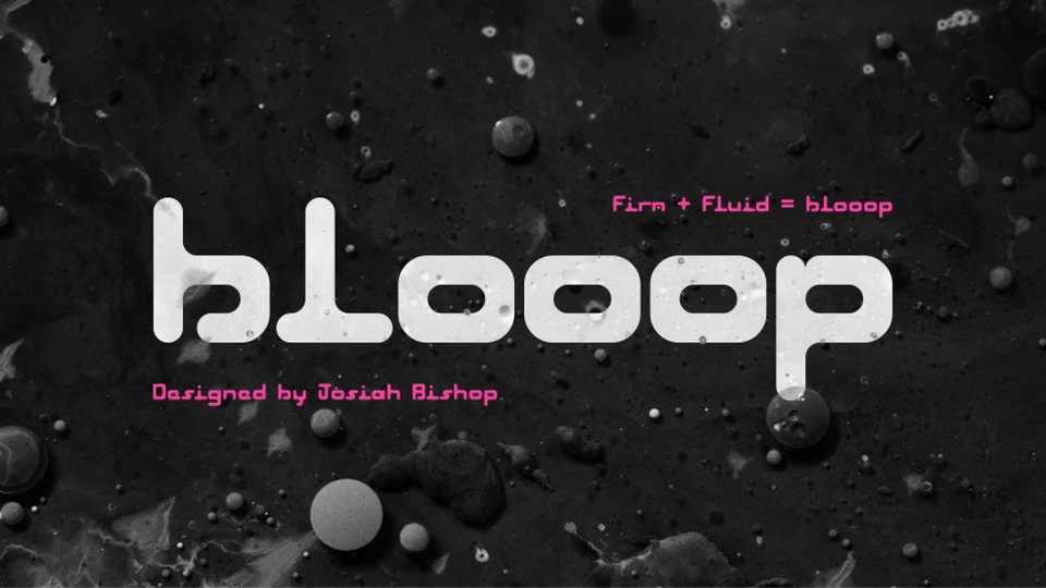 Blooop Font › Fontesk