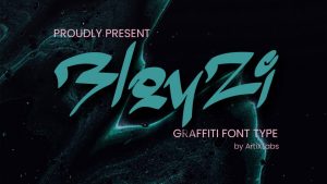 BloyZi Font › Fontesk