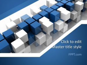 Blue Abstract PowerPoint Template