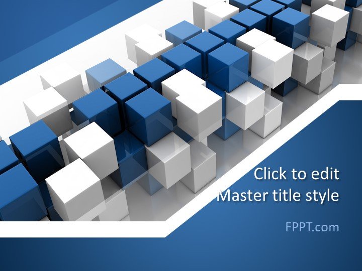 Blue Abstract PowerPoint Template