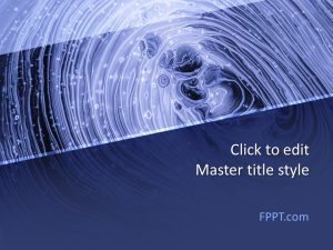 Blue Biology PowerPoint Template