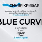 Blue Curve Font › Fontesk