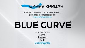 Blue Curve Font › Fontesk