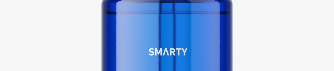 Blue dropper bottle mockup Blue dropper bottle mockup