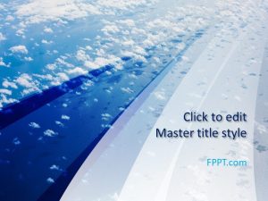 Blue Sky Nature PowerPoint Template