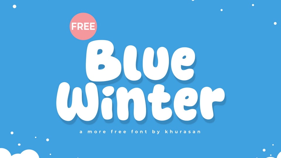 Blue Winter Font › Fontesk