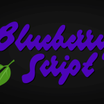 Blueberry Script Font