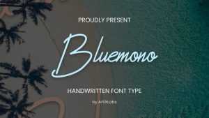 Bluemono Font › Fontesk