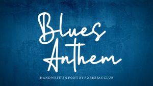 Blues Anthem Font › Fontesk