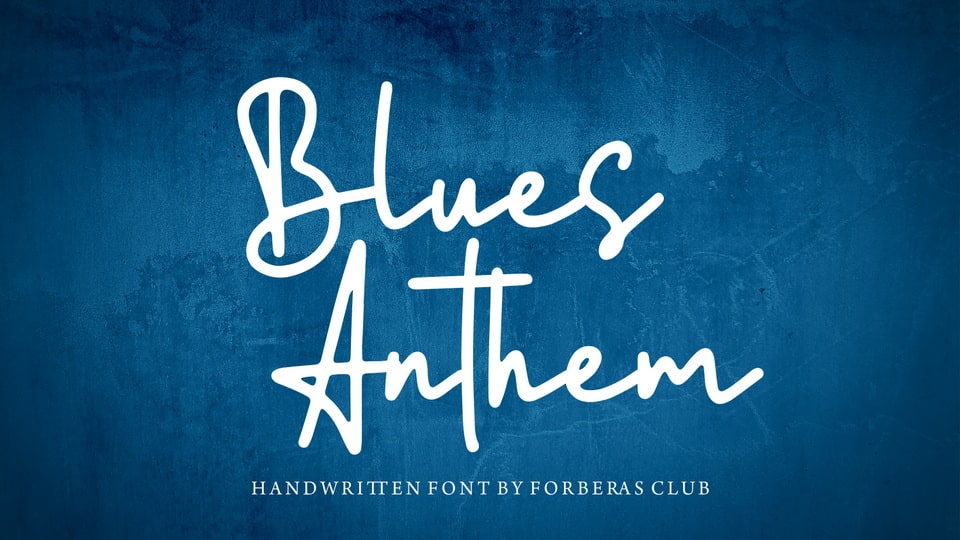 Blues Anthem Font › Fontesk