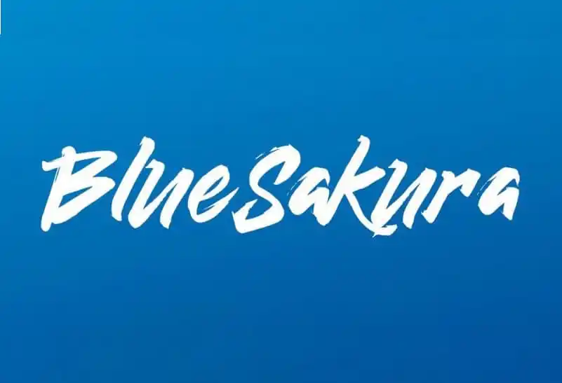 BlueSakura Brush Font