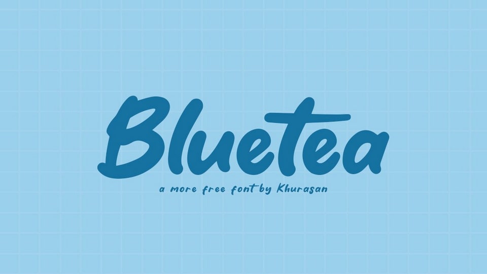 Bluetea Font › Fontesk