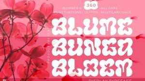 Blumebungabloem Font › Fontesk
