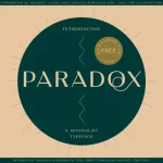 BN Paradox Free Font