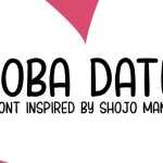 Boba Date Font › Fontesk