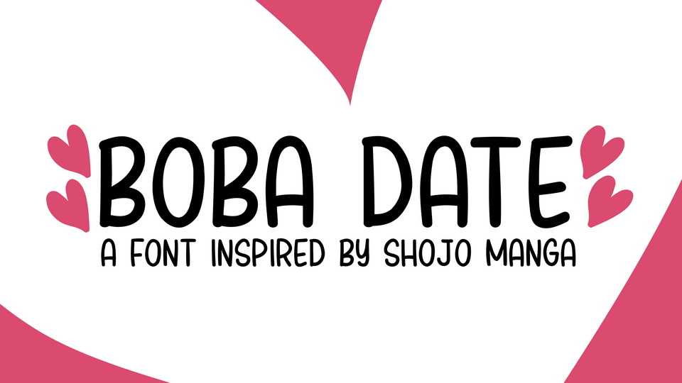 Boba Date Font › Fontesk
