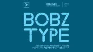 Bobz Type Font › Fontesk