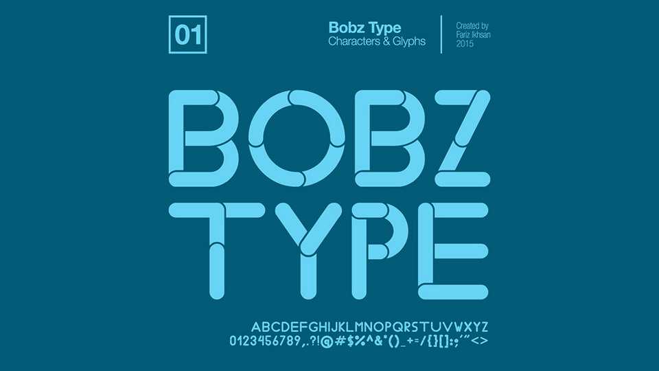 Bobz Type Font › Fontesk