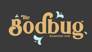 Bodbug Font › Fontesk