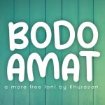Bodo Amat Font › Fontesk