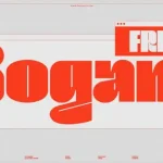 Bogam Display Font