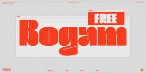 Bogam Display Font