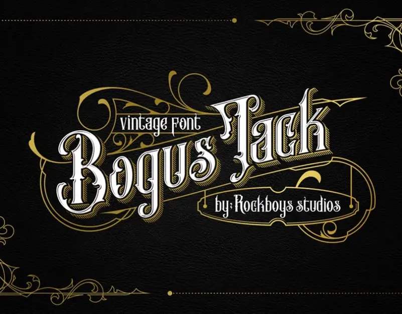 Bogus Jack Blackletter Font