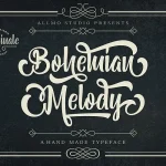 Bohemian Melody Font