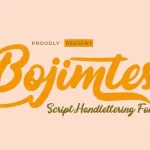 Bojimtes Script Font