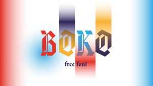 Boko Font › Fontesk