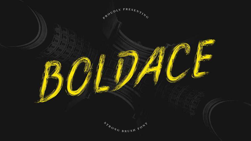 Boldace Brush Font › Fontesk