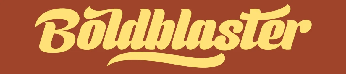 Boldblaster Script Font