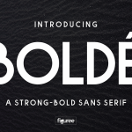 Bolde Sans Typeface